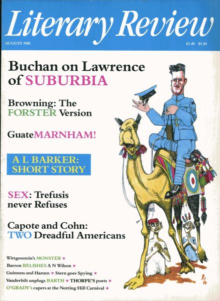 Literary Review – August 1988