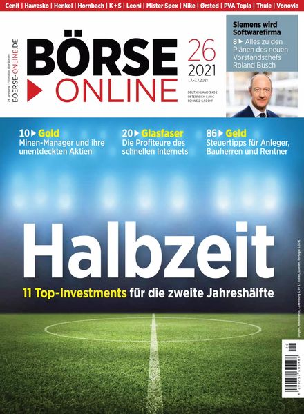 Borse Online – 01 Juli 2021