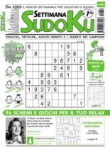Settimana Sudoku – 30 giugno 2021
