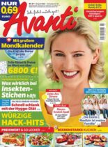 Avanti – 30 Juni 2021
