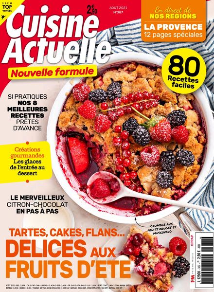 Cuisine Actuelle – Aout 2021