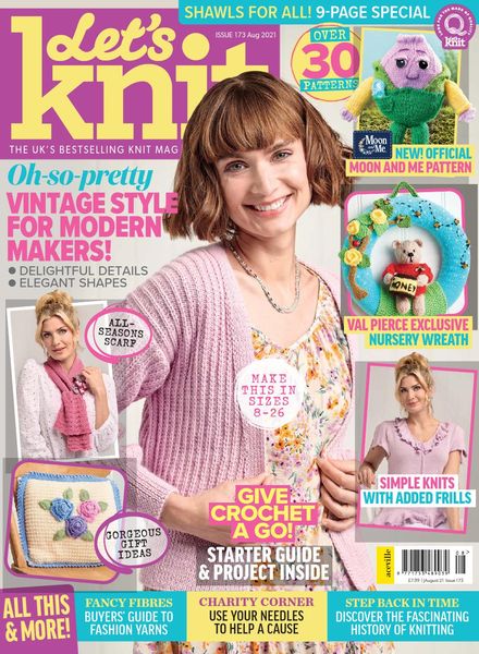 Let’s Knit – Issue 173 – August 2021
