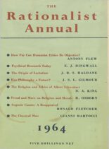 New Humanist – The Rationalist Annual, 1964