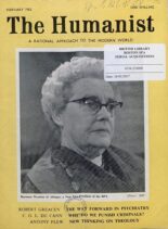 New Humanist – The Humanist, February 1963
