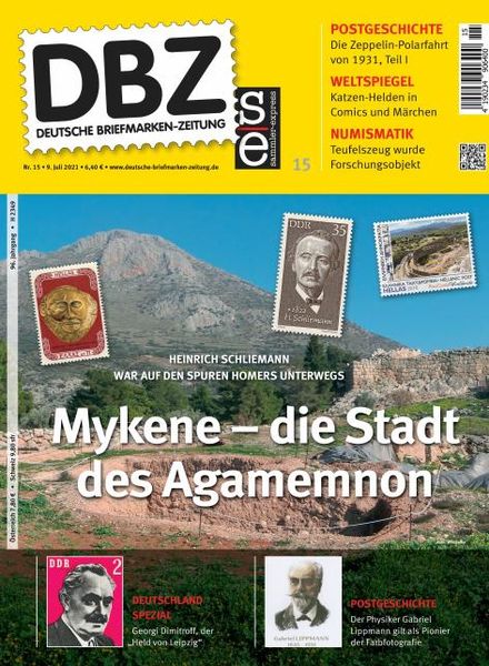 Deutsche Briefmarken-Zeitung – 09 Juli 2021