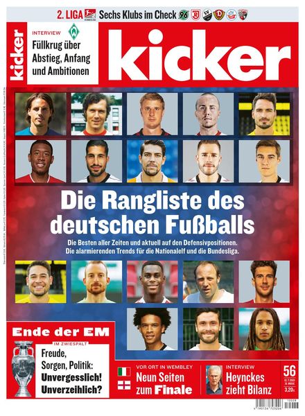 Kicker – 12 Juli 2021