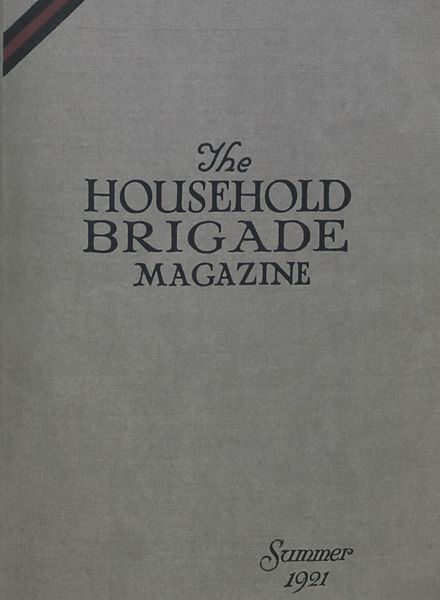 The Guards Magazine – Summer 1921