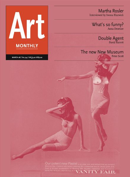 Art Monthly – March 2008