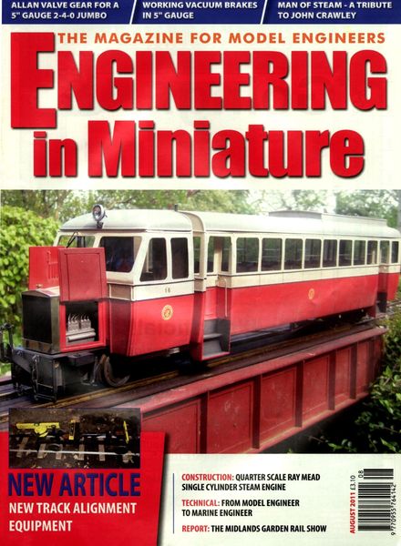 Engineering in Miniature – August 2011