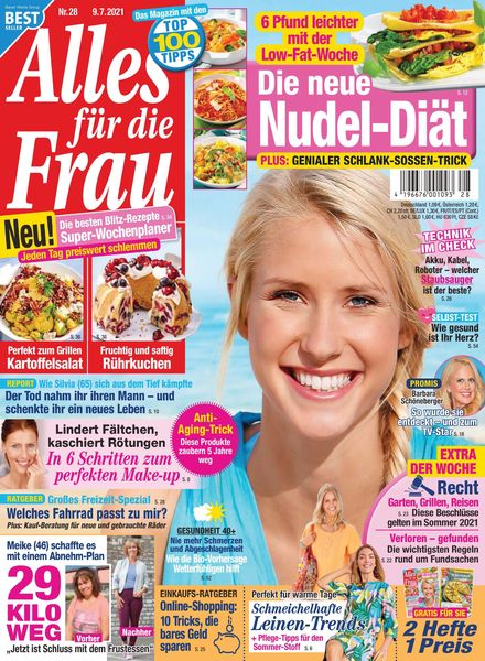 Alles fur die Frau – 09 Juli 2021