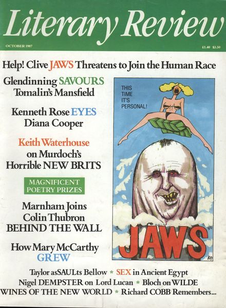 Literary Review – October 1987
