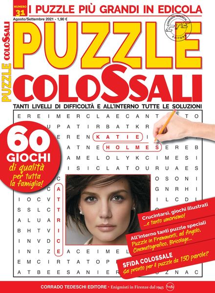 Puzzle Colossali – agosto 2021