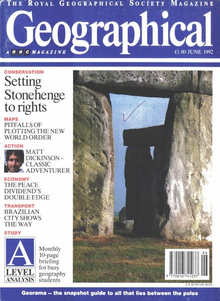 Geographical – June 1992