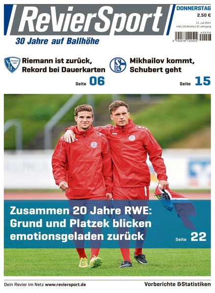 RevierSport – 15 Juli 2021
