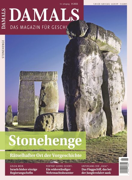 Damals – August 2021