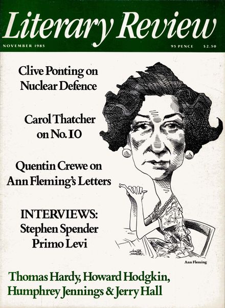 Literary Review – November 1985