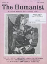 New Humanist – The Humanist, August 1962