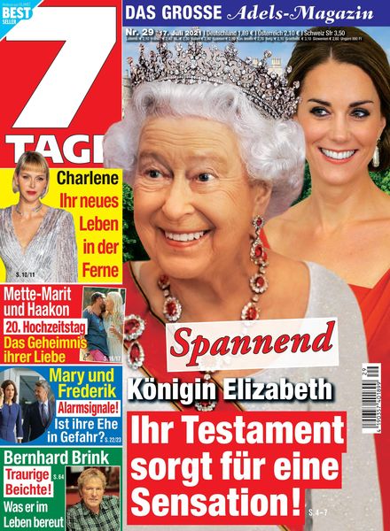 Sieben Tage – 17 Juli 2021