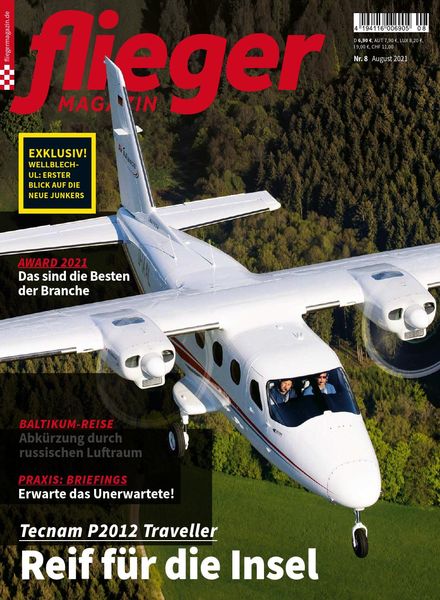 Fliegermagazin – August 2021