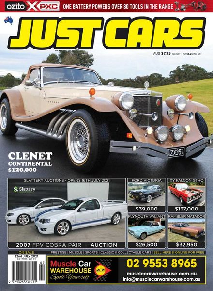 Just Cars – July 2021