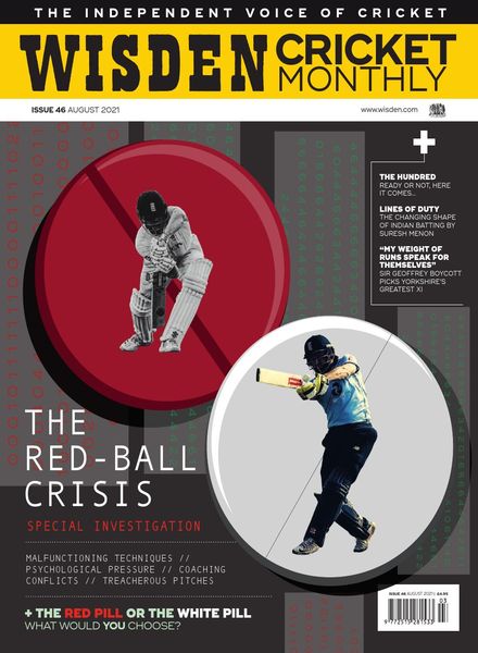 Wisden Cricket Monthly – Issue 46 – August 2021