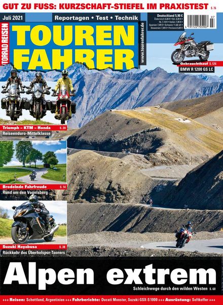 Tourenfahrer – Juli 2021