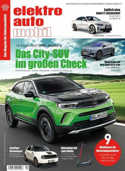 Elektroautomobil – Juli 2021