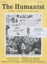 New Humanist – The Humanist, June 1962