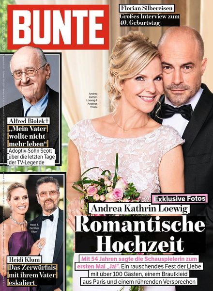 BUNTE – 29 Juli 2021