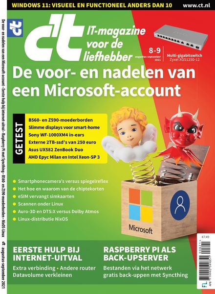 c’t Magazine Netherlands – augustus 2021