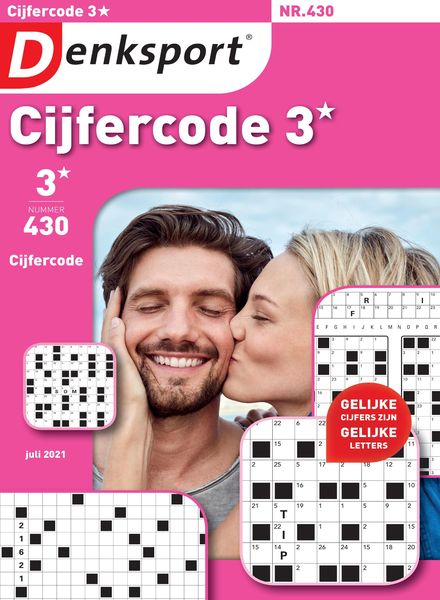Denksport Cijfercode 3 – 15 juli 2021