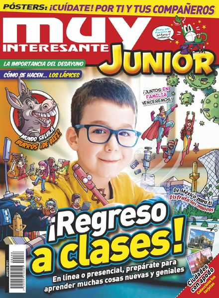 Muy Interesante Junior Mexico – agosto 2021