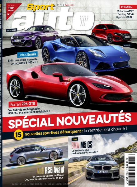 Sport Auto France – Aout 2021