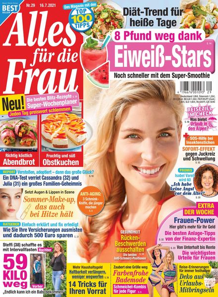 Alles fur die Frau – 16 Juli 2021