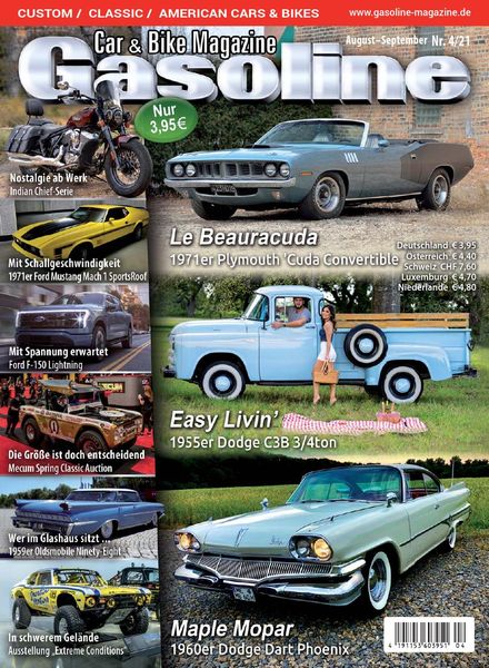 Gazoline Germany – August-September 2021