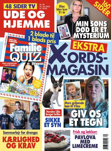 Ude og Hjemme – 21 juli 2021