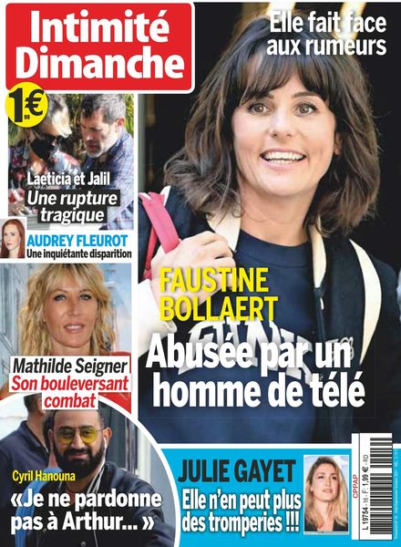 Intimite Dimanche – Aout-Octobre 2021