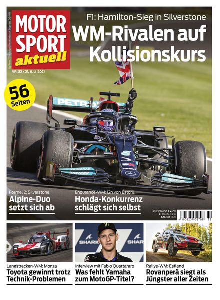 MOTORSPORT aktuell – 20 Juli 2021