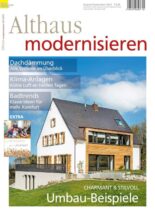 Althaus Modernisieren – August-September 2021