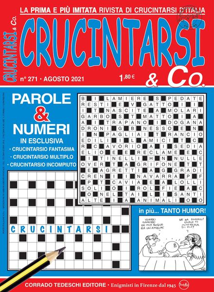 Crucintarsi & Co – agosto 2021