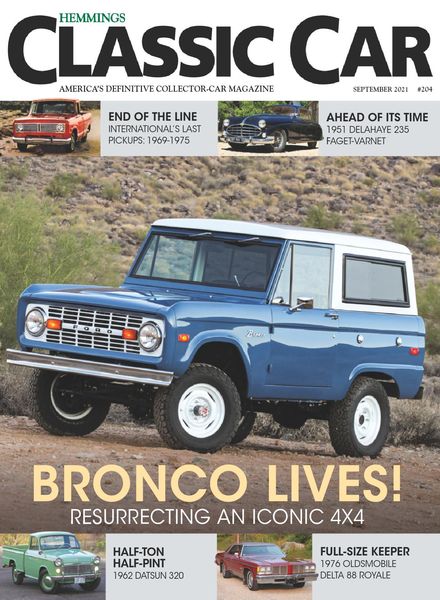 Hemmings Classic Car – September 2021