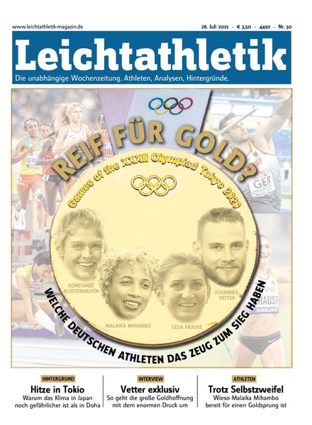 Leichtathletik – 27 Juli 2021