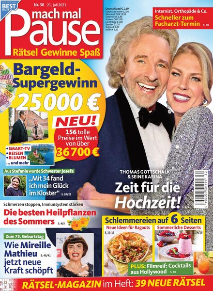 Mach mal Pause – 21 Juli 2021
