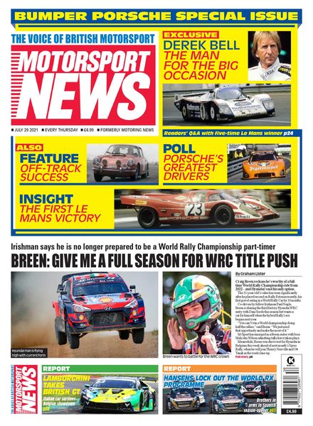 Motorsport News – July 29, 2021