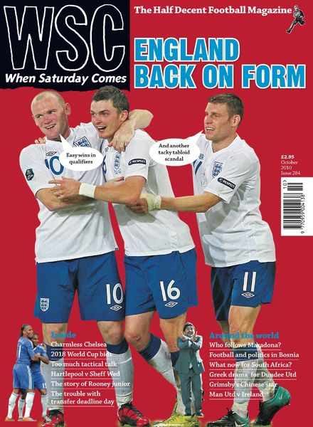 When Saturday Comes – October 2010