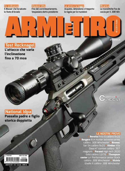 Armi e Tiro – agosto 2021