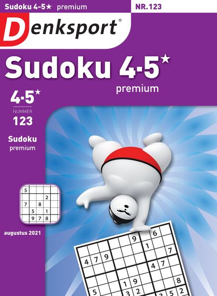 Denksport Sudoku 4-5 premium – 05 augustus 2021
