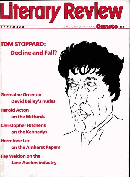 Literary Review – December 1984