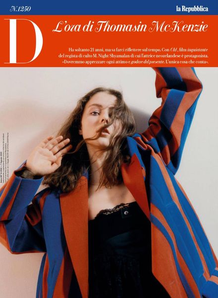 D la Repubblica – 7 Agosto 2021