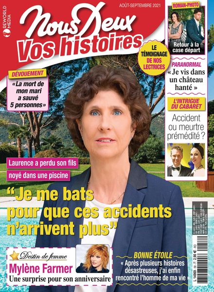 Nous Deux Vos Histoires – Aout-Septembre 2021